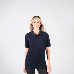 Kadın Lacivert Polo Yaka T-shirt