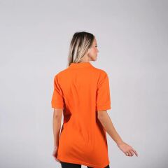 Kadın Turuncu Polo Yaka T-shirt